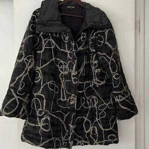 Lauren Vidal 3/4 length fall jacket size M